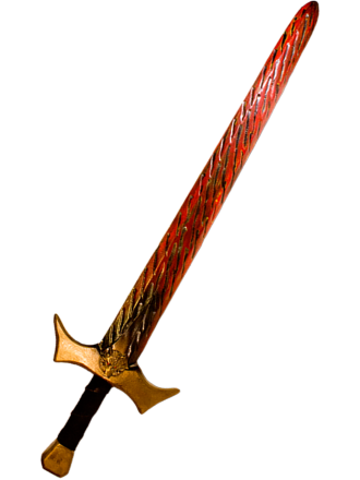 Trollfelsen LARP Einhand Breitschwert "Feuer"